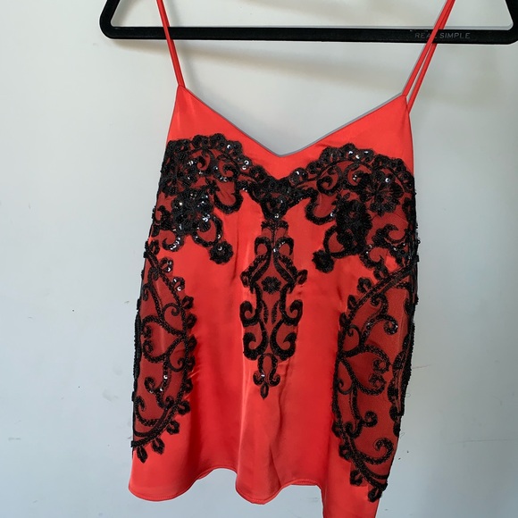 Silk lace-embellished top - Picture 4 of 8